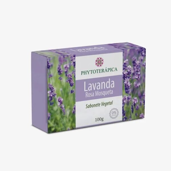 Sabonete Lavanda e Rosa Mosqueta Eu Quero Mais Saúde