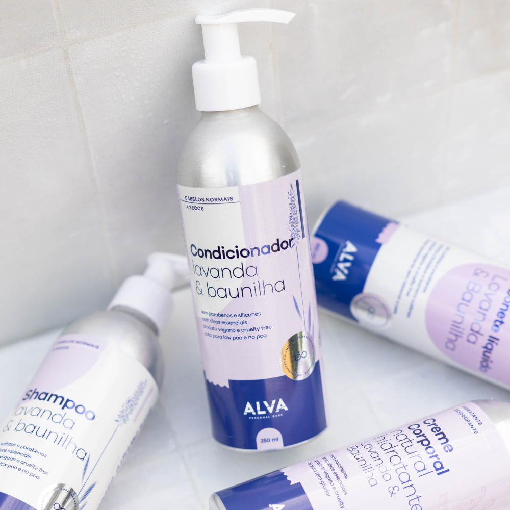Condicinador Lavanda e Baunilha Alva 250 ml - Imagem 3