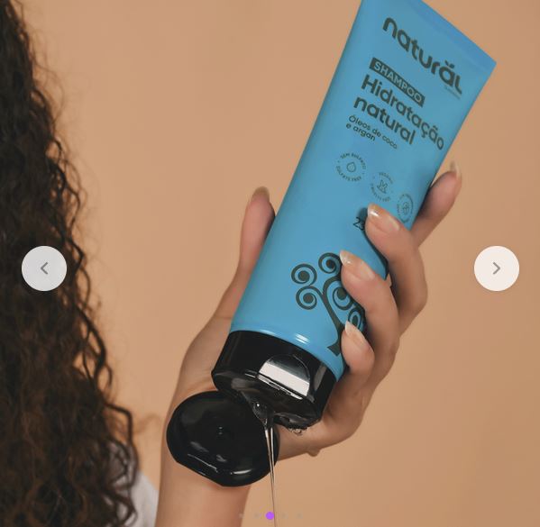 Shampoo Natural com Óleo de Coco e Argan 237 ml - Imagem 4