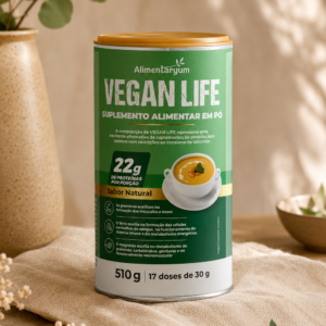 Vegan Life Natural – Proteína Vegetal 450g